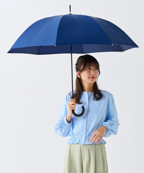 日傘 傘 軽量 超撥水 長傘 雨傘 UV 耐風 ”フロータス ジャンプ傘” レディース メンズ | estaa | 24