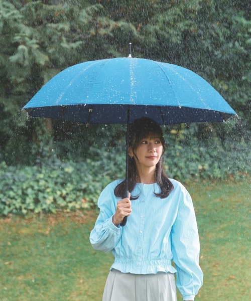 日傘 傘 軽量 超撥水 長傘 雨傘 UV 耐風 ”フロータス ジャンプ傘” レディース メンズ | estaa | 07