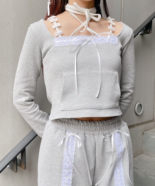 lillillyカップ付きキャミソール ブラック リボン 再入荷♡クロスリボンカップキャミ | lilLilly official webstore