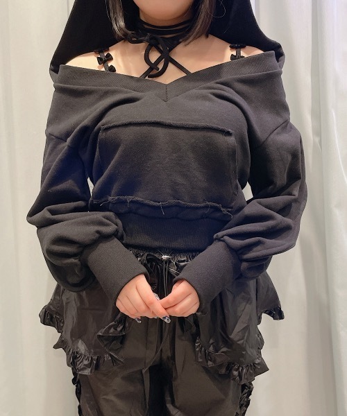 lillillyカップ付きキャミソール ブラック リボン 再入荷♡クロスリボンカップキャミ | lilLilly official webstore