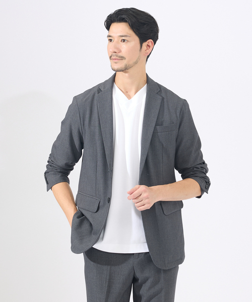 ABAHOUSE GRAY ジャケット テーラードジャケット 「セットアップ対応 ABAHOUSE GRAY ジャケット テーラードジャケット 「セットアップ対応