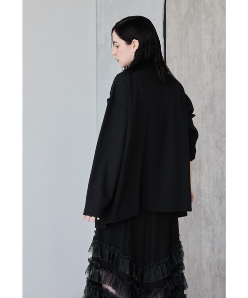 niana ドレス トランスペアレントヘムセットアップドレス 2点