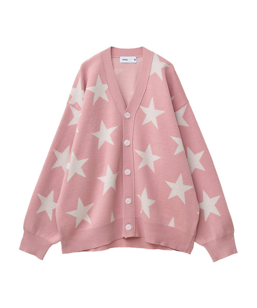 CONVERSE TOKYO カーディガン STAR JACQUARD KNIT CARDIGAN レディース