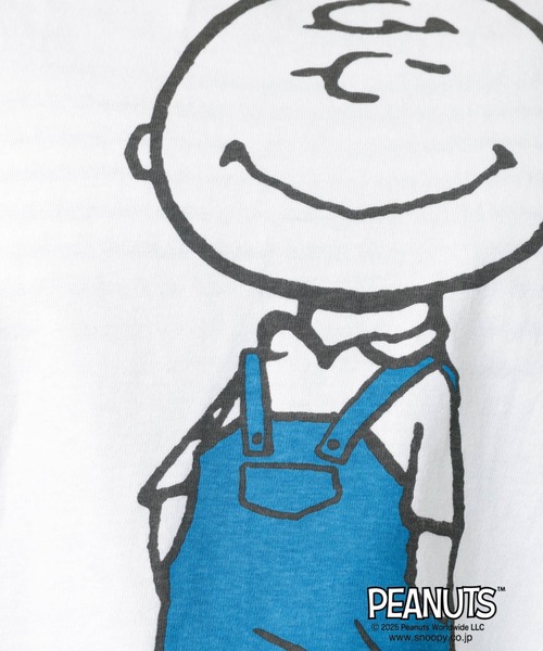 JOHNBULL PEANUTS ウッドストック プリントTシャツ  レディース メンズ ジョンブル スヌーピー JT243C04 半袖 tee ブランド 大きめ 白 メール便(185円)対応 Johnbull tシャツ 「JOHNBULL/ジョンブル」PEANUTS プリントT