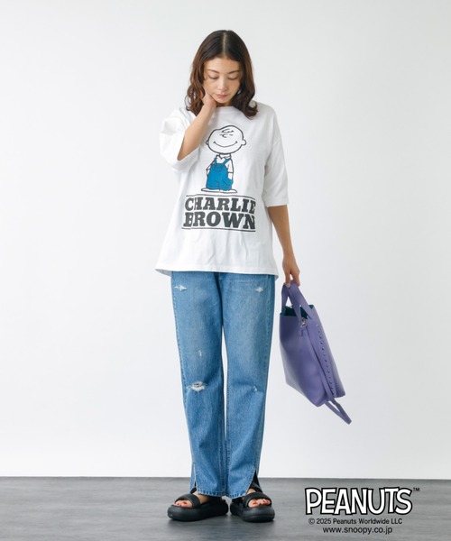 Johnbull tシャツ 「JOHNBULL/ジョンブル」PEANUTS プリントT