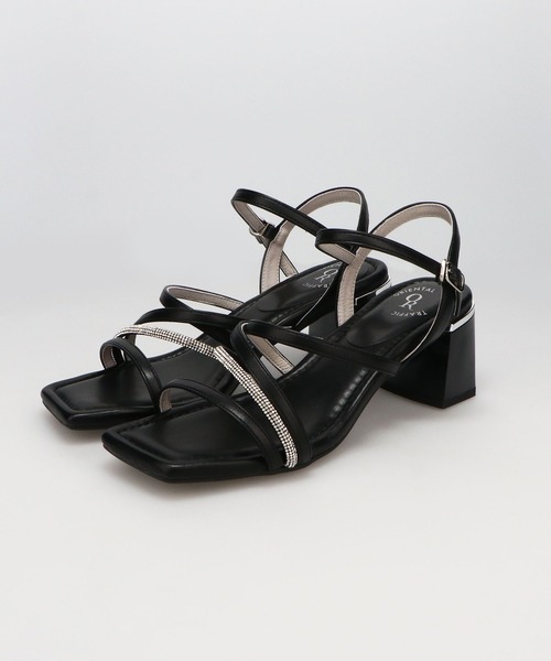 【ALDO】ストラップヒールサンダルラインストーン★華やかな輝き ALDO】ストラップヒールサンダルラインストーン☆華やかな輝き