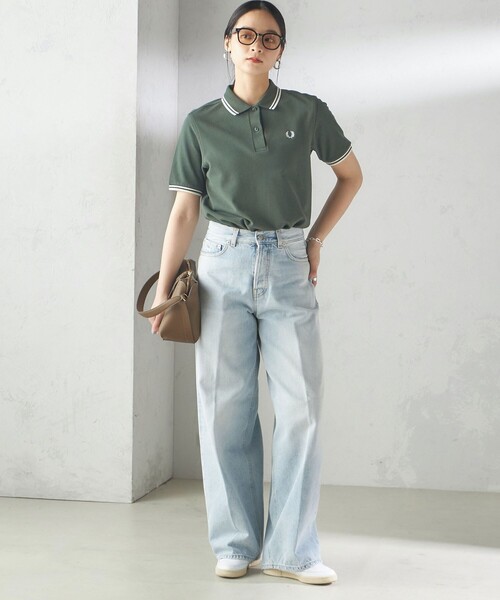 ポロシャツ ポロ FRED PERRY:G3600 TWIN TIPPED SHIRTS レディース FRED PERRY:G3600 TWIN TIPPED SHIRTS （ポロシャツ）｜SHIPS