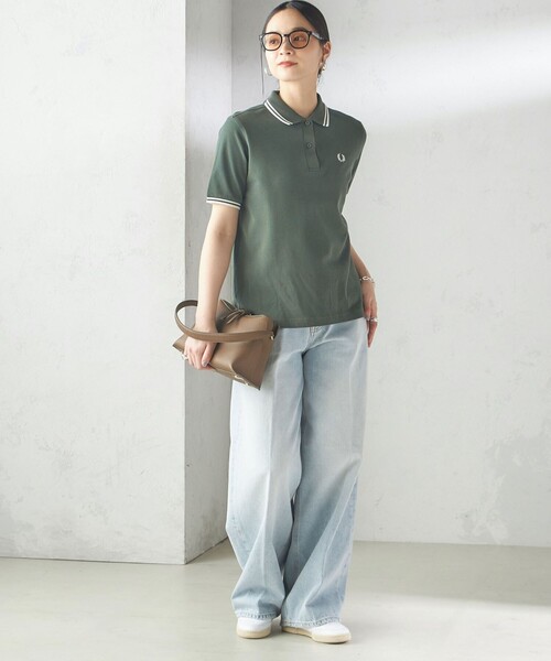 ポロシャツ ポロ FRED PERRY:G3600 TWIN TIPPED SHIRTS レディース SHIPS｜FRED PERRY:G3600 TWIN TIPPED SHIRTS | Rakuten Fashion