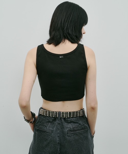AFF AIVER タンクトップ ノースリーブ AIVER ヘビーリブ