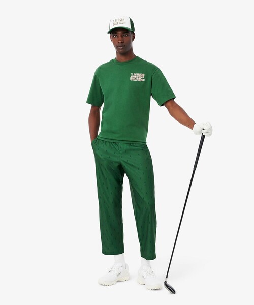 LACOSTE ゴルフバッグ 緑色 激レア！希少】ラコステ LACOSTE キャディバック ゴルフ カート