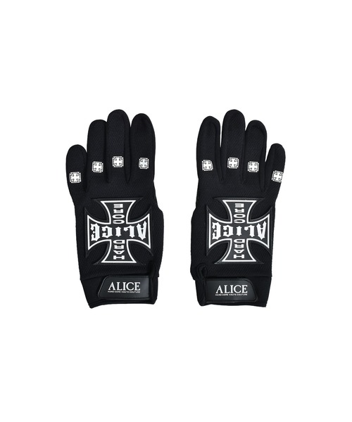 ALICE HOLLYWOOD 手袋 MOTO COUTURE GLOVE メンズ : ZOZOTOWN