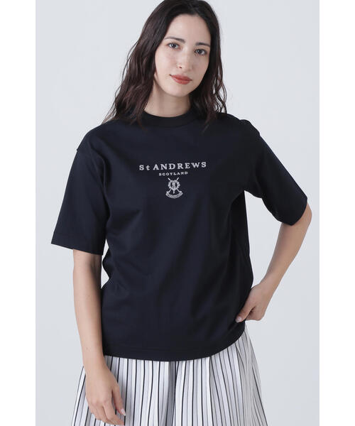 tシャツ 「St ANDREWS」プレーティング天竺Ｔシャツ (WOMENS) レディース