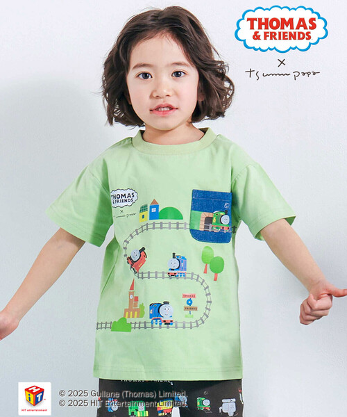SLAP SLIP（スラップスリップ） tシャツ 「きかんしゃトーマス×つ