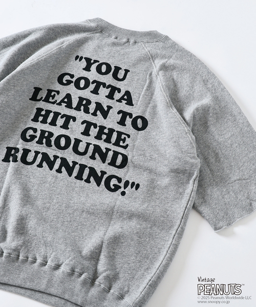 JOURNALSTANDARD by relume PEANUTS スヌーピー PEANUTS × SPORTS WEAR by relume 別注 ハーフスリーブ