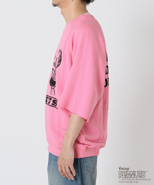 新品未使用　relumeラグランハーフスリーブスウェット　別注 JOURNAL STANDARD relume tシャツ PEANUTS × SPORTS WEAR by