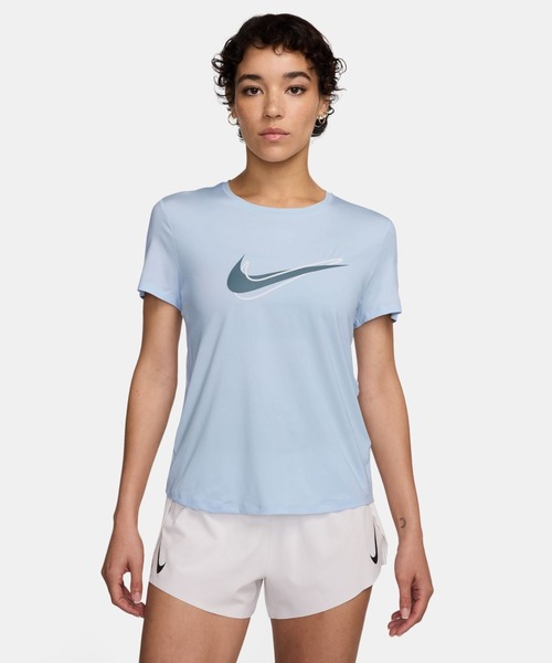 tシャツ ナイキ NIKE ナイキ  ワン SWSH HBR DF S/S トップ レディース NIKE tシャツ ナイキ ワン SWSH HBR DF S/S トップ レディース