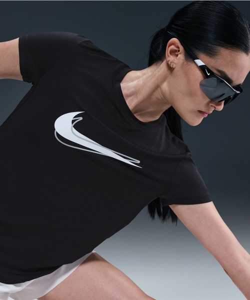 tシャツ ナイキ NIKE ナイキ  ワン SWSH HBR DF S/S トップ レディース