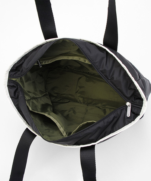 LeSportsac トートバッグ CLASSIC ZIP TOTE ノワールゼブラ