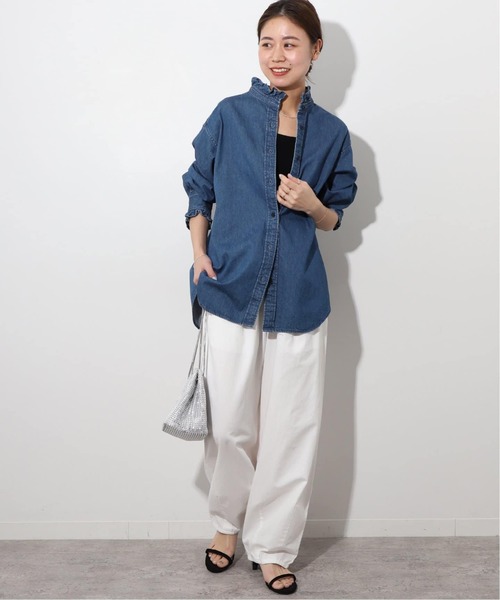 【翌日発送可能】 JOURNAL STANDARD relume 「JOURNAL relume」 長袖ブラウス FREE トップス