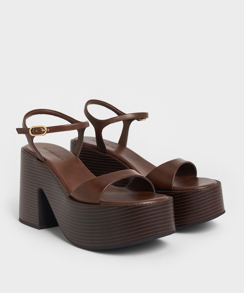 CHARLES ＆ KEITH サンダル アンクルストラップ