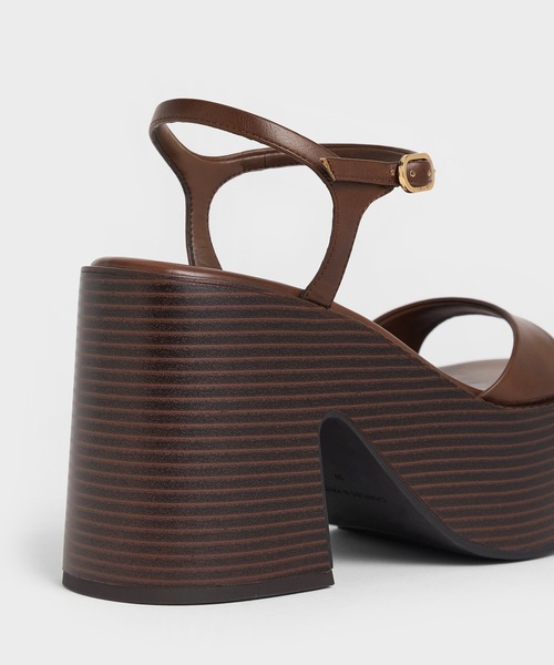 CHARLES ＆ KEITH サンダル アンクルストラップ