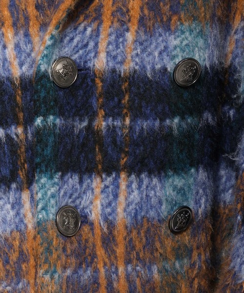 「PAGEBOY」 チェスターコート FREE ネイビー レディース_画像9