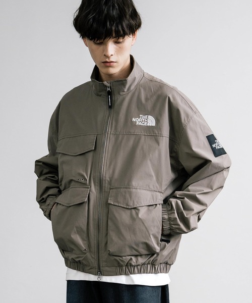 THE NORTH FACE ☆ノースフェイス☆ライトブルゾン THE NORTH FACE 「THE FACE」 ジップアップブルゾン M ライト