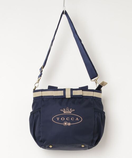 美品　トッカ　2way バッグ　ネイビー TOCCA 「TOCCA」 2WAYバッグ FREE ネイビー レディース