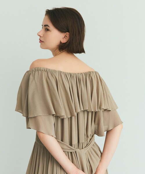 GRACE CLASS ワンピース ラッフルレース切替マキシ : ZOZOTOWN Yahoo