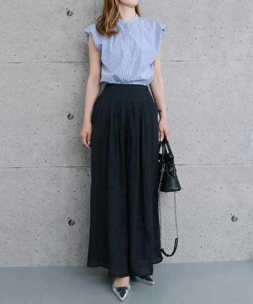 パンツ スカート見えワイドパンツ レディース : ZOZOTOWN Yahoo!店