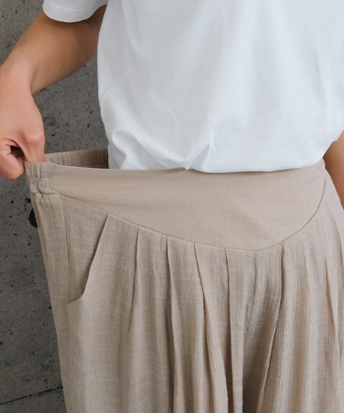 ワイドパンツ パンツ スカート見えワイドパンツ レディース : ZOZOTOWN