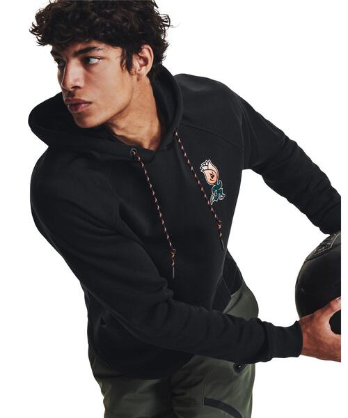 UNDER ARMOUR（アンダーアーマー） プルオーバーパーカー L ブラック