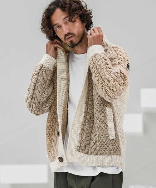 CAMBIO（カンビオ） カーディガン mcg3669-「HIMALAYAN CLIMBERS HAND