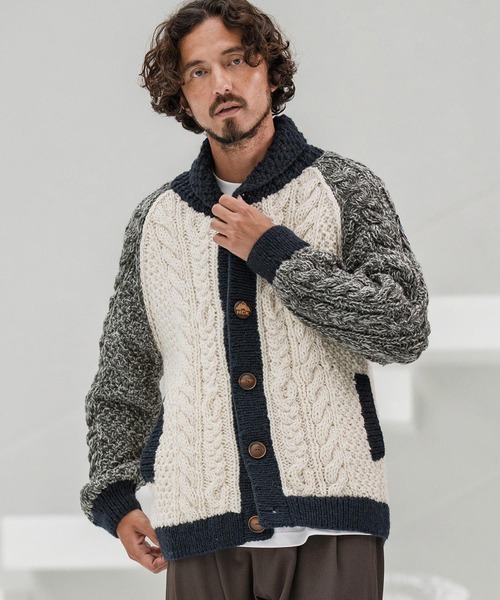 CAMBIO（カンビオ） カーディガン mcg3669-「HIMALAYAN CLIMBERS HAND