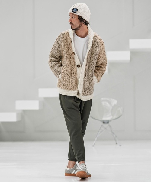 CAMBIO（カンビオ） カーディガン mcg3669-「HIMALAYAN CLIMBERS HAND