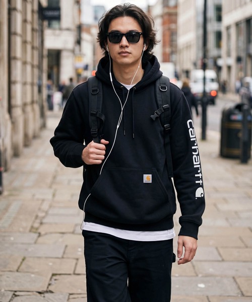 Carhartt（カーハート） パーカー 裏起毛 「C-Carhartt」「Carhartt