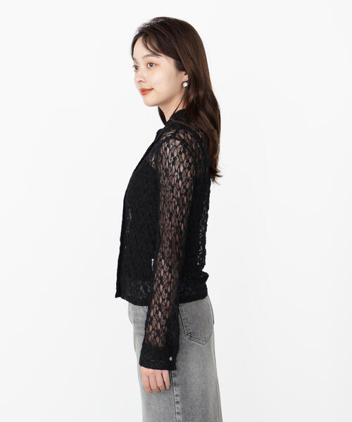 ■未使用品  BODY DRESSING レースオンレース トップス レースブルゾン | PROPORTION BODY DRESSING（プロポーションボディ