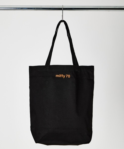 ミッフィー MIIA トートバッグ　ナインチェ Miffy トートバッグ 「 / ミッフィー 」ナインチェアップリケ