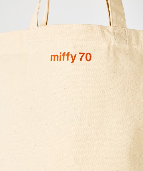 Miffy トートバッグ 「 / ミッフィー 」ナインチェアップリケ