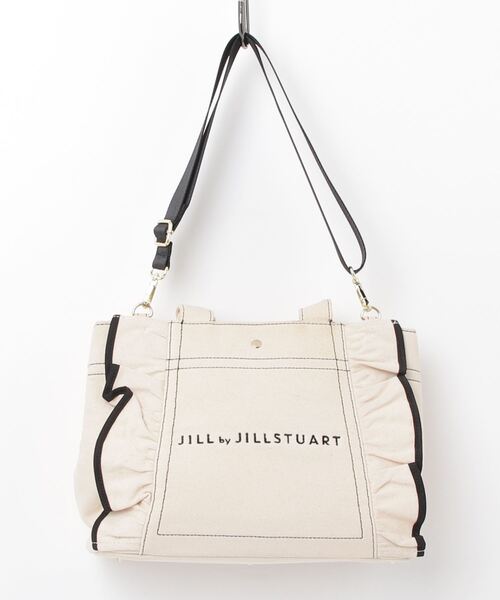 JILL by STUART 「JILL STUART」 2WAYバッグ - ベージュ