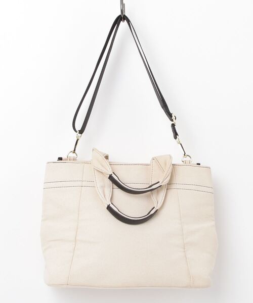 JILL by STUART 「JILL STUART」 2WAYバッグ - ベージュ