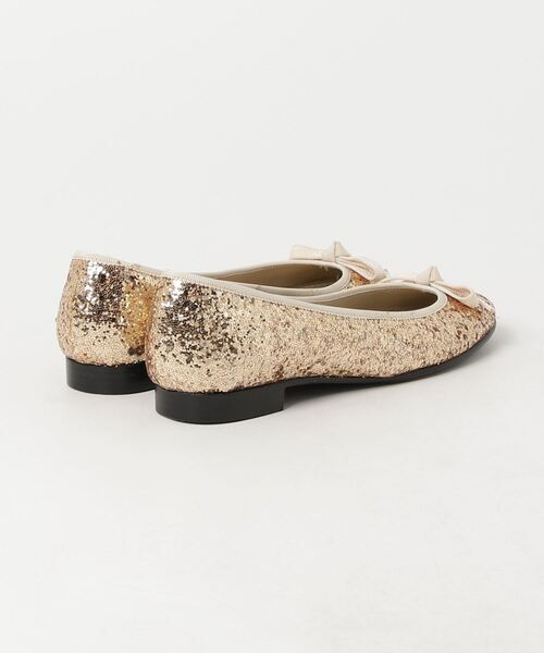 [DIANA] лента Flat туфли-лодочки 21.5cm Gold женский 