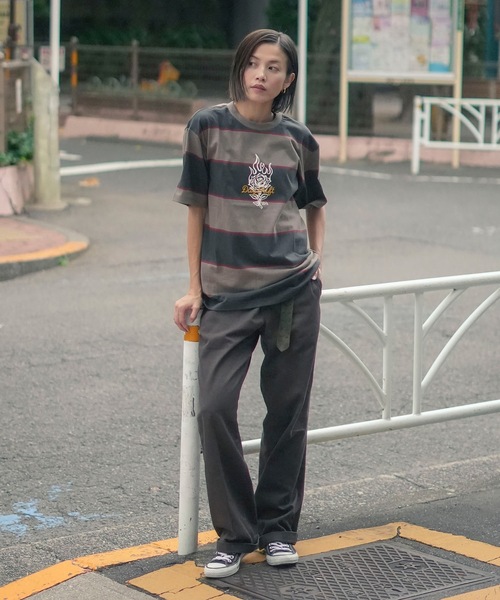 S 白 RVCA/ルーカ BORDER RVCA ボーダー ロンTシャツ 楽天市場】ルーカ RVCA（柄ロゴ,ボーダー）（Tシャツ・カットソー