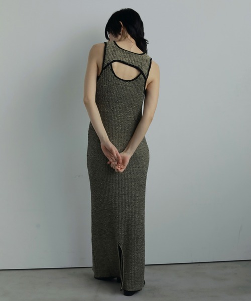ワンピース Anja anuke ワンピース Sleeveless Jacquard Onepiece : ZOZOTOWN