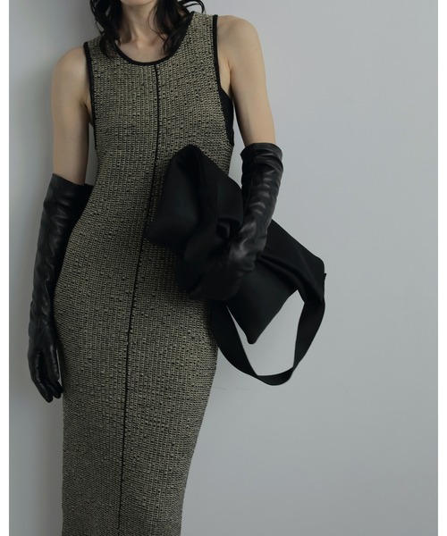 anuke（アンヌーク） ワンピース Sleeveless Jacquard Onepiece