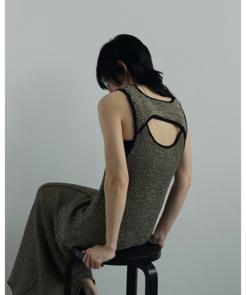 anuke ワンピース Sleeveless Jacquard Onepiece : ZOZOTOWN
