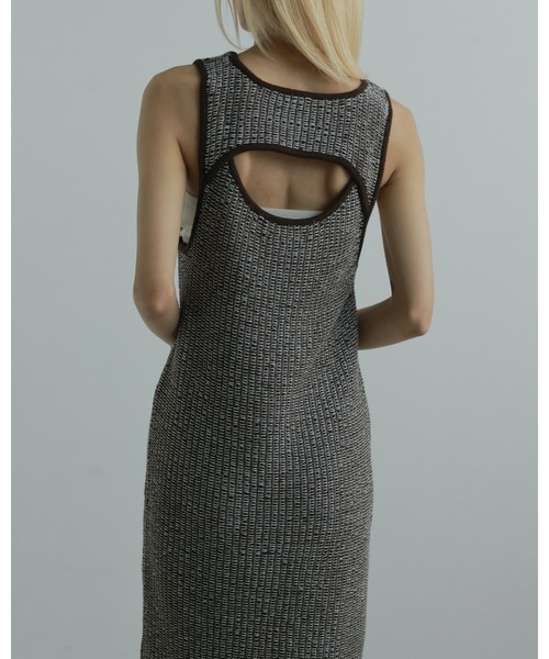 anuke（アンヌーク） ワンピース Sleeveless Jacquard Onepiece