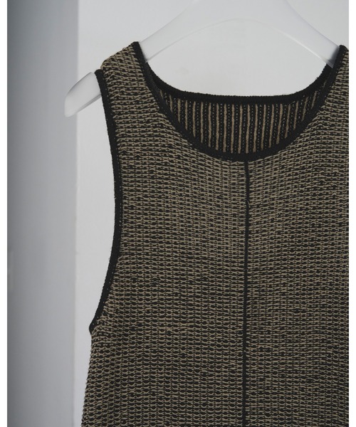 anuke（アンヌーク） ワンピース Sleeveless Jacquard Onepiece