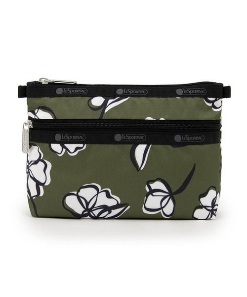 LeSportsac（レスポートサック） ポーチ COSMETIC CLUTCH オリーブ