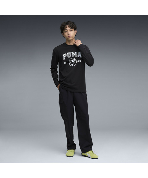 PUMA（プーマ） tシャツ メンズ CORE HERITAGE 長袖 Tシャツ メンズ